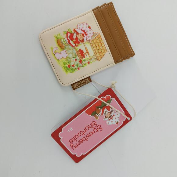 Loungefly Strawberry Shortcake Cardholder Wishing Well Wallet - Picture 8 of 10